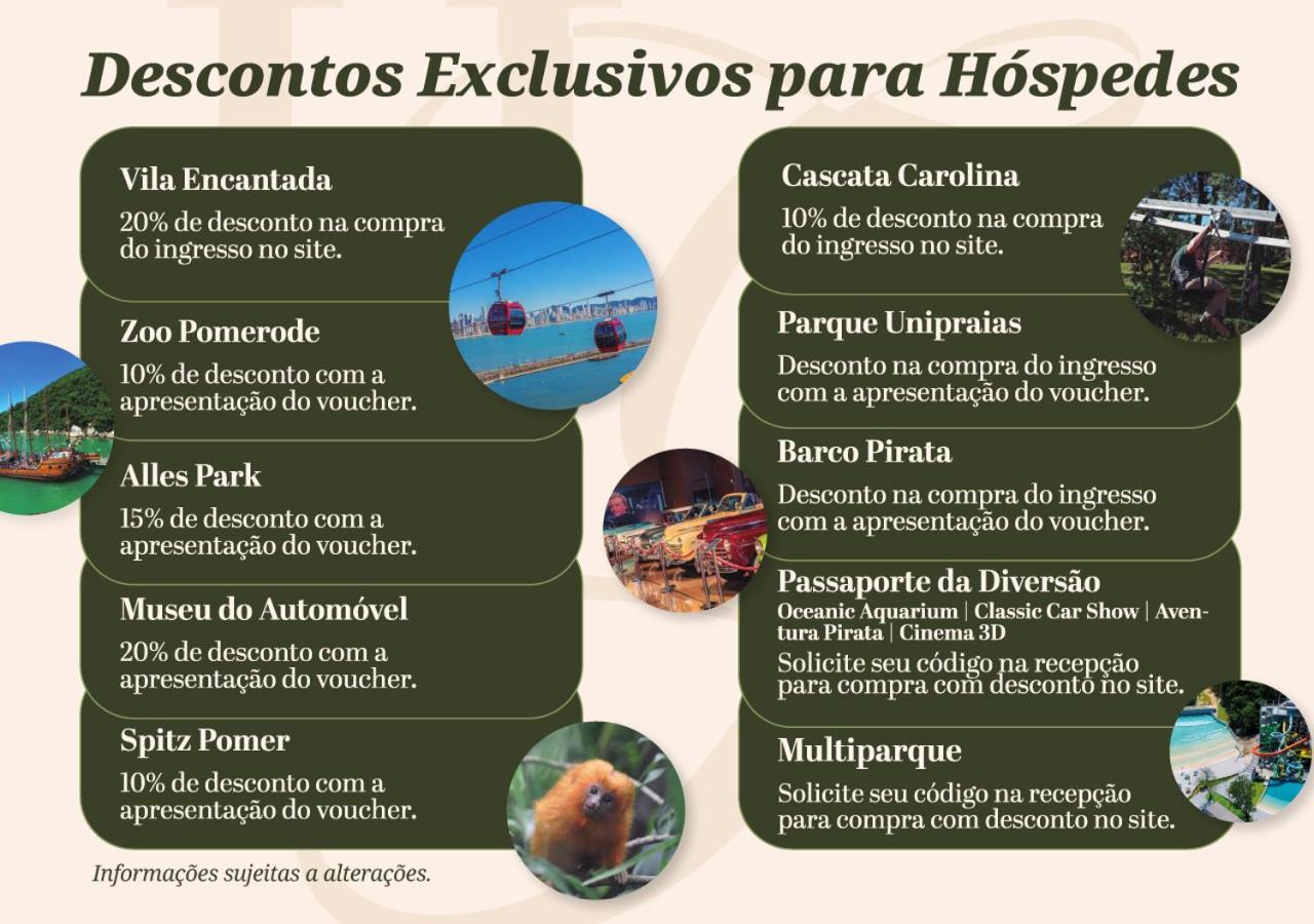 Hotel Gloria Blumenau Eksteriør bilde